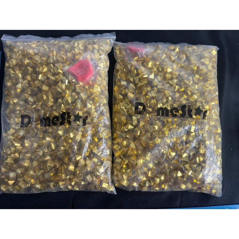 DomeStar Regular Gold Petals Bulk 2 Bags Decorative Table Scatter HR0340‎ NEW